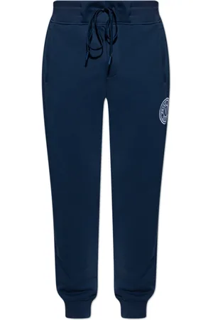 VERSACE Bukser, Herre, Blå, S, Bomuld, Sweatpants