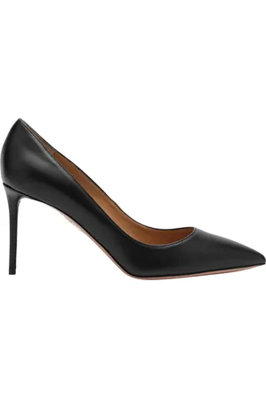 Aquazzura Sko, Dame, Sort, 37 EU, Høje Purist Hæle