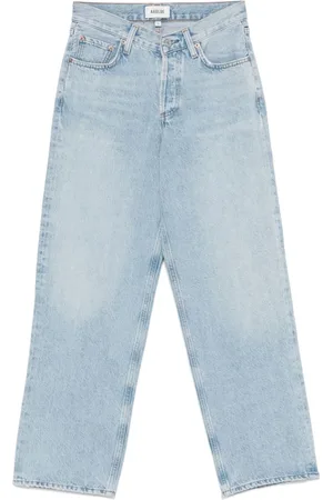 AGOLDE Jeans, Dame, Blå, W27, Lys Blå Klassisk Fem-Lomme Jeans