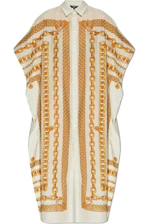 VERSACE Kjole, Dame, , ONE SIZE, Kjole med Barocco Chain mønster