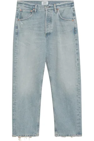 Citizens of Humanity Jeans, Dame, Blå, W30, Denim, Almindelig pasform denim jeans