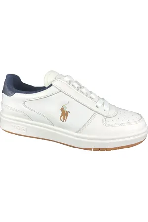 Ralph Lauren Sko, Herre, Hvid, 42 EU, Court Sneaker Sko