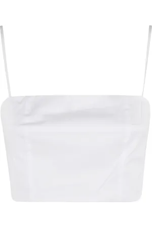 Staud Top, Dame, Hvid, M, Uld, Stilfuld Tanktop til Mænd