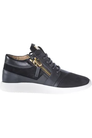 Giuseppe Zanotti Sko, Dame, Sort, 36 EU, Sort Logo Plaque Mini Plade