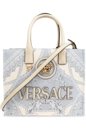 VERSACE Taske, Dame, Blå, ONE SIZE, Lille håndtaske med Medusa