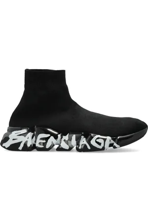 Balenciaga Sko, Dame, Sort, 37 EU, Polyester, Ankelhøje sneakers Speed 2.0 LT