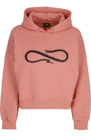 Propaganda Sweathshirts & Hoodies, Dame, , S, Bomuld, Logo Croptop Hoodie Clay