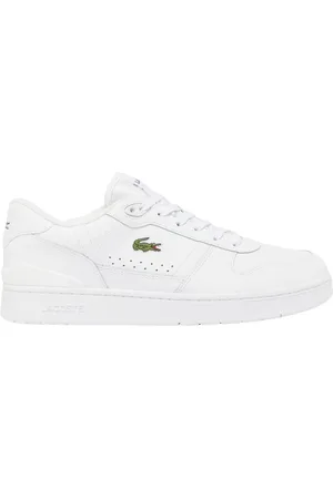 Lacoste Sko, Herre, Hvid, 40 EU, Moderne T-Clip Sneakers