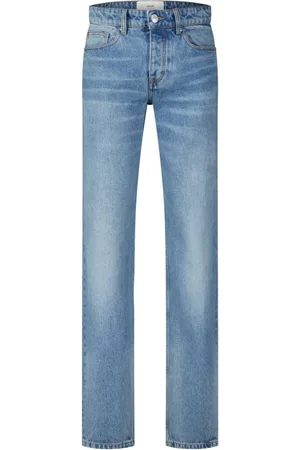 Ami Jeans, Herre, Blå, W34, Denim, Klassiske Straight Leg Jeans