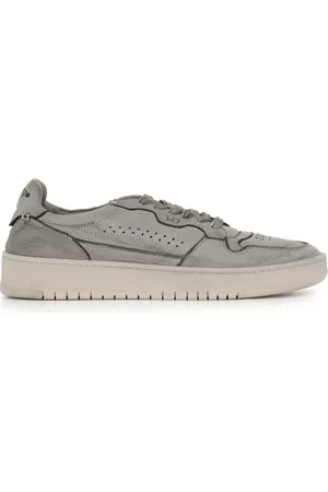 Lemargo Sko, Herre, Grå, 43 EU, Læder, Cemento Læder Sneakers