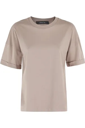 FEDERICA TOSI Top, Dame, , XS, Uld, Stilfuld Crew Jersey