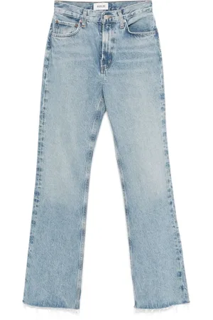 AGOLDE Jeans, Dame, Blå, W30, Denim, Leena Denim Jeans til scenen