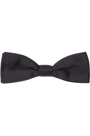 Dolce & Gabbana Tilbehør, Herre, Sort, ONE SIZE, Luksuriøst Sort Silkeslips Sæt