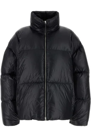 Jil Sander Jakke, Dame, Sort, S, Uld, Stilfuld Sort Nylon Dona Jakke