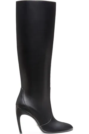 Stuart Weitzman Sko, Dame, Sort, 35 1/2 EU, Luxecurve 100 Slouch Støvle