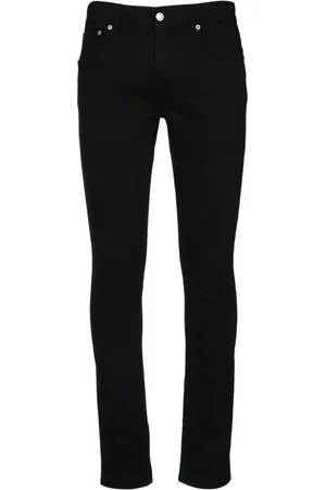 Alexander McQueen Jeans, Herre, Sort, XS, Denim, Klassiske Denim Jeans til hverdagsbrug