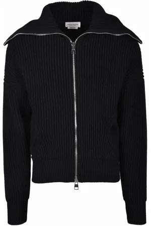 Alexander McQueen Strik, Herre, Sort, L, Uld, Uld Cashmere Jakke