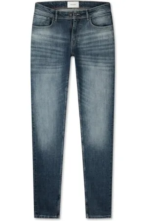 Pure Path Jeans, Herre, Blå, W36, Uld, Mørkeblå Stilfulde Jone Sneakers