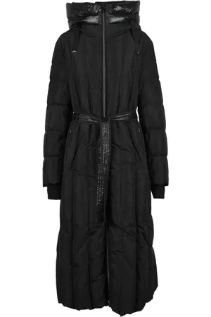 DIEGO M Frakke, Dame, Sort, S, Nylon, Nylon Puffer Jakke