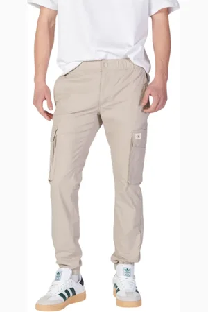Calvin Klein Bukser, Herre, , W31, Bomuld, Tapered Bukser Forår/Sommer Kollektion