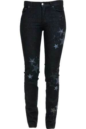 RED Valentino Jeans, Dame, Sort, W26, Denim, Sort Denim Lomme Taske