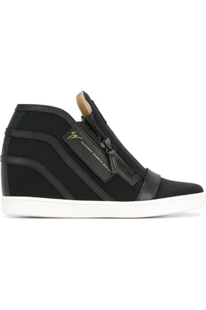 Giuseppe Zanotti Sko, Dame, Sort, 38 EU, Sorte Afslappede Sko til Mænd