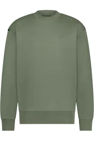 Aeden Sweathshirts & Hoodies, Herre, Grøn, L, Grøn Beetle Sweater