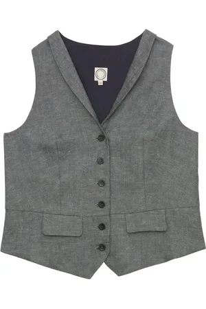 Inès de la Fressange Jakke, Dame, Grå, M, Robinson vest