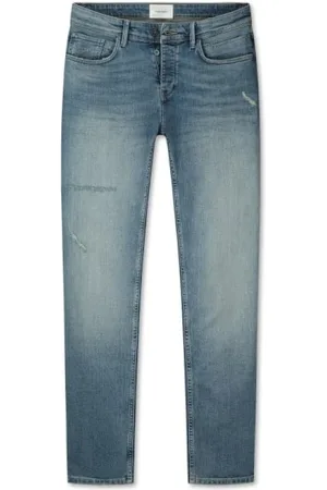 Pure Path Jeans, Herre, Blå, W29, Uld, Ryan Blå Grøn Stilfulde Sneakers