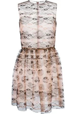 RED Valentino Kjole, Dame, Flerfarvet, 2XS, Trykt Kjole