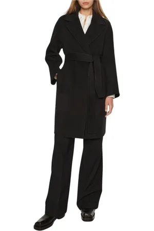 MARELLA Frakke, Dame, Sort, S, Uld, Elegant Sort Frakke Marna