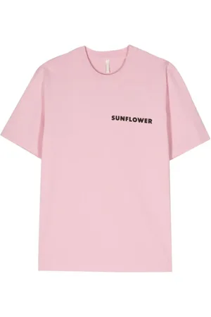 Sunflower Top, Herre, Lyserød, S, Logo T-shirt
