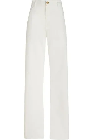 Etro Jeans, Dame, Hvid, W26, Denim, Klassiske denim jeans