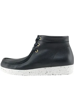 Nature Sko, Herre, Sort, 41 EU, Bomuld, Anton Støvle Leather