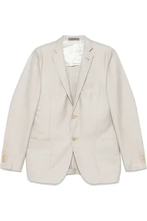 corneliani Jakke, Herre, , 2XL, Uld, Luksus Uld Silke Linned Jakke