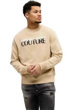 VERSACE Sweathshirts & Hoodies, Herre, , S, Bomuld, Logo Sweater Herre