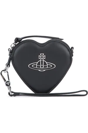 Vivienne Westwood Tilbehør, Dame, Sort, ONE SIZE, Uld, Stilfuld Lædertaske til Kvinder