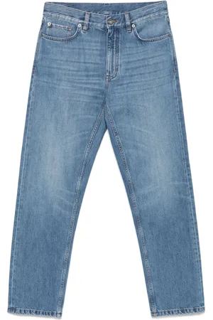 Ermenegildo Zegna Jeans, Herre, Blå, W30, Denim, Blå Denim Jeans Klassisk Pasform