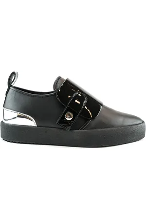 Giuseppe Zanotti Sko, Herre, Sort, 39 EU, Elegante Sorte Sko til Mænd