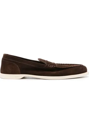 JOHN LOBB Sko, Herre, Brun, 44 EU, Brun Ruskind Sko