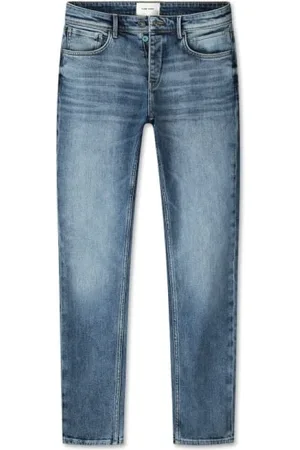 Pure Path Jeans, Herre, Blå, W30, Uld, Mid Stilfulde Ryan Jeans