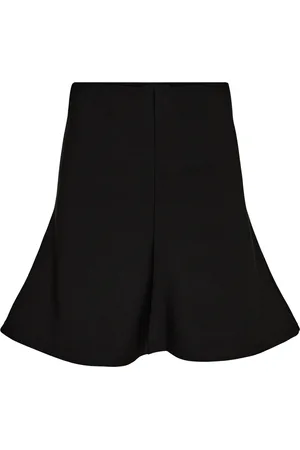 Liberté Nederdel, Dame, Sort, 2XL, Polyester, Sort kort nederdel med svaj