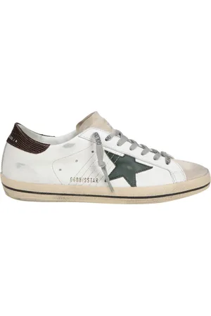Golden Goose Sko, Herre, Hvid, 47 EU, Læder, Super-Star Sneakers