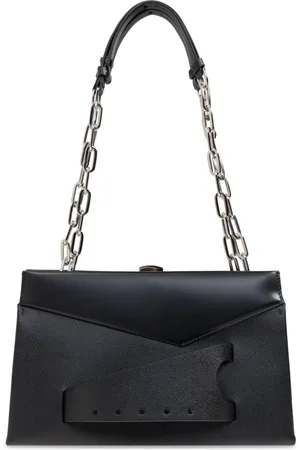 Maison Margiela Taske, Dame, Sort, ONE SIZE, Uld, Skuldertaske Snatched Medium