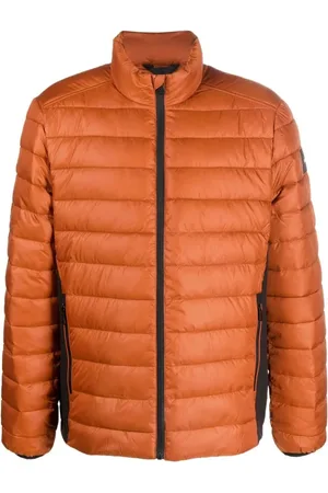 Calvin Klein Jakke, Herre, Brun, XL, Uld, Brun Puffer & Dunjakke