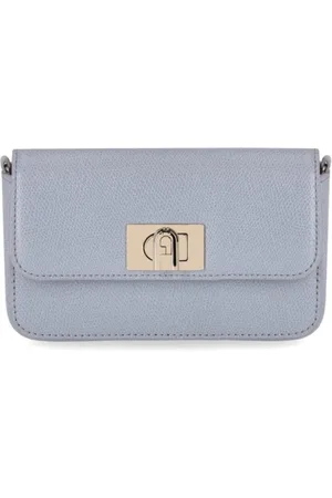 Furla Taske, Dame, Blå, ONE SIZE, Uld, Mini Nuvola Crossbody Taske