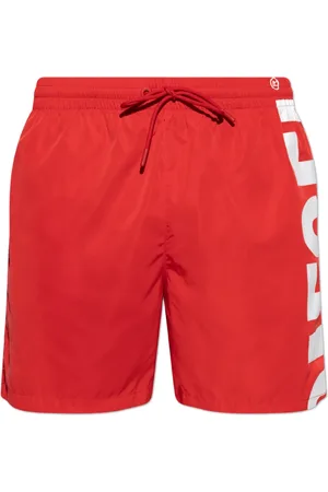 Diesel Badetøj, Herre, Rød, M, Polyester, Badebukser Rio-41-D-Core