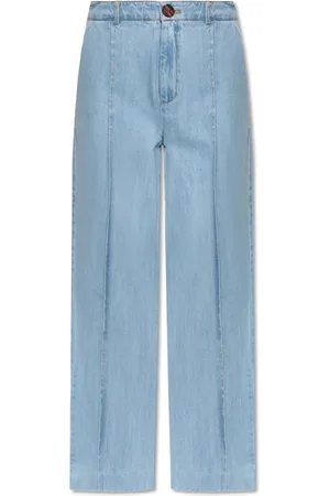 Gestuz Jeans, Dame, Blå, M, Bomuld, Jeans Vella