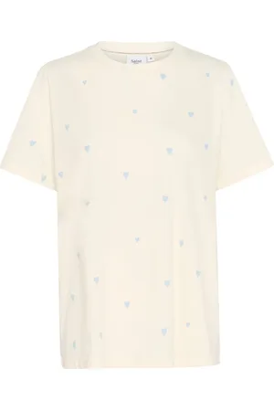 Saint Tropez Top, Dame, , M, Luftige Hearts T-Shirt Top
