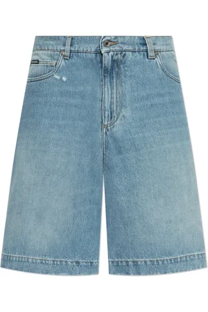 Dolce & Gabbana Shorts, Herre, Blå, S, Denim, Denim shorts